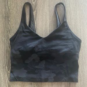 Lululemon Align Tank Top - Heritage 365 Camo Deep Coal Multi - Size 4